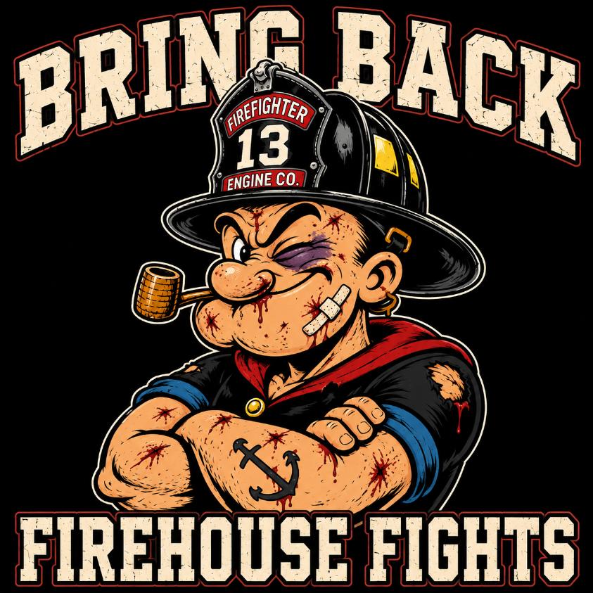 Bring back firehouse fights short sleeve T-shirt